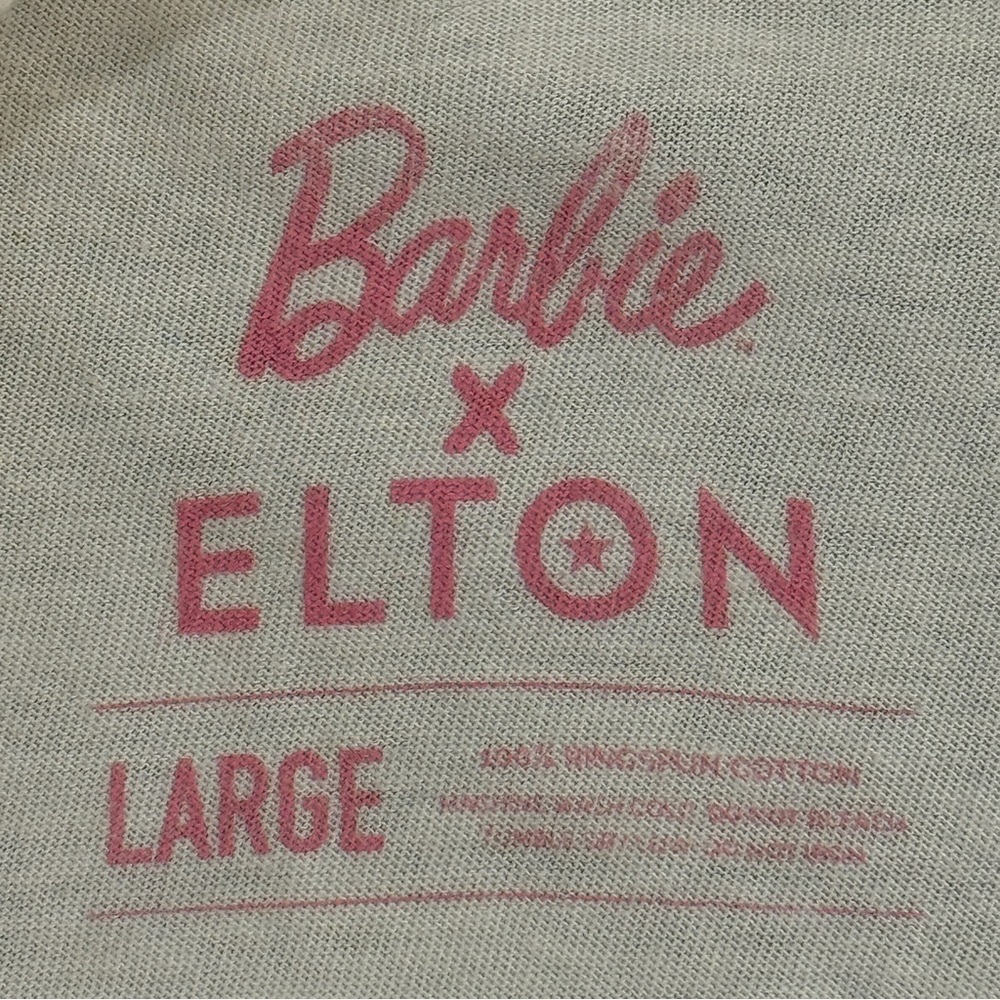 Barbie x Elton John Vintage Graphic Tee – Size L - Picture 7 of 7